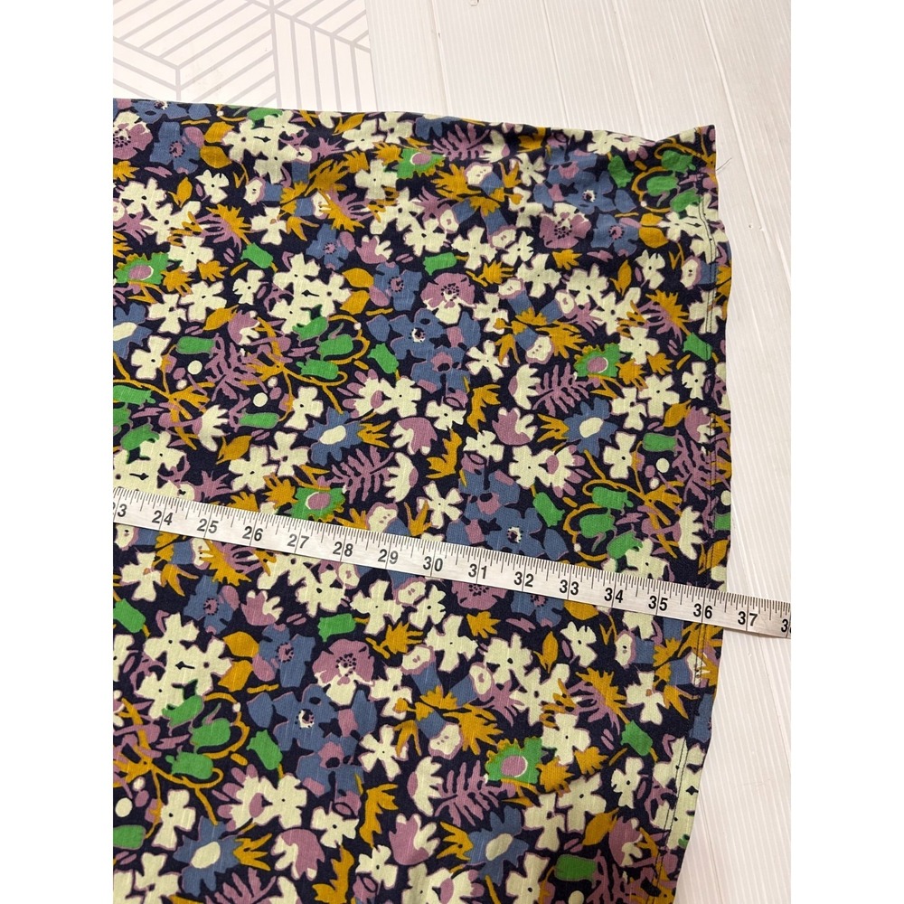 Toad&Co Rosemarie Dress Size M Floral Cap Sleeve Tencel Organic Cotton a1 - Picture 7 of 11